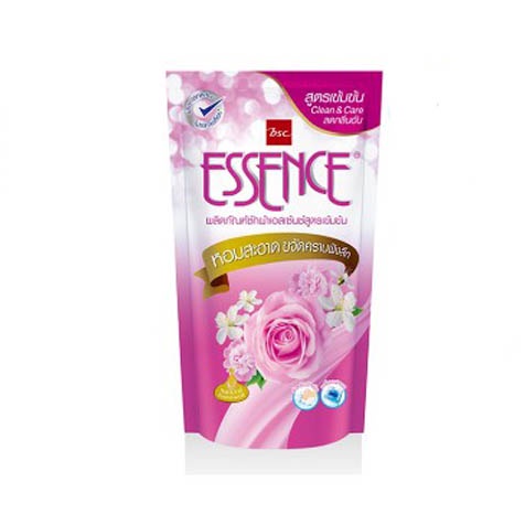 Essence เอสเซ้นซ์ ผลิตภัณฑ์ซักผ้า สูตรเข้มข้น Clean & Care (สีชมพู กลิ่น Luxury Blossom ) 600 มล. (8850002854741)