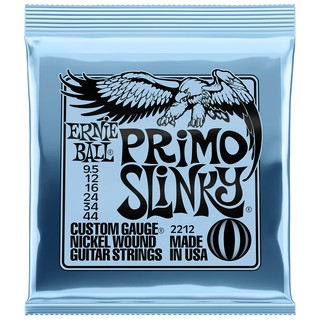 ERNIE BALL® สายกีตาร์ไฟฟ้า เบอร์ 9.5 (P02212) แบบผสม ของแท้ 100% รุ่น Primo Slinky (.0095 - .044) ** Made in USA **