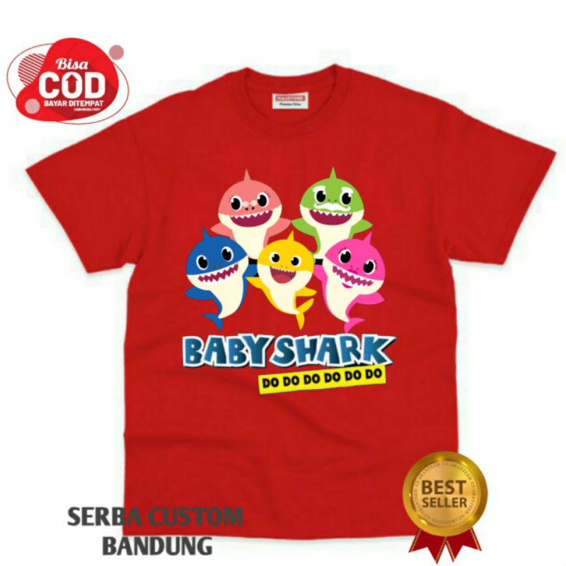 เสื้อยืดเด็ก Baby shark do do do