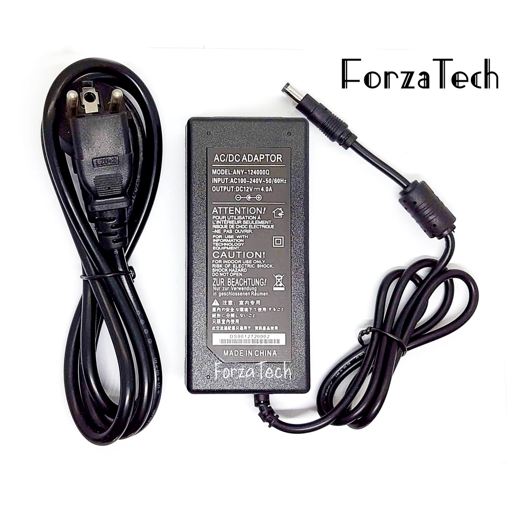 เครื่องชาร์จ 12V 4A (5.5*2.5 มม.) Fit Monitor AOC E943FW E943FWS E943FWSK ใหม่