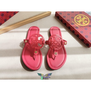 Tory Burch casual flip flop classic womans flat slide sandal size35-40