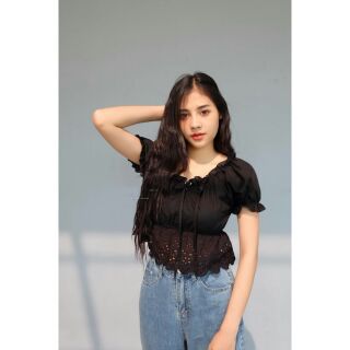 คอตต้อนมัสลิน ต่อชายปักฉลุ งานขึ้นห้างเลยล่ะ