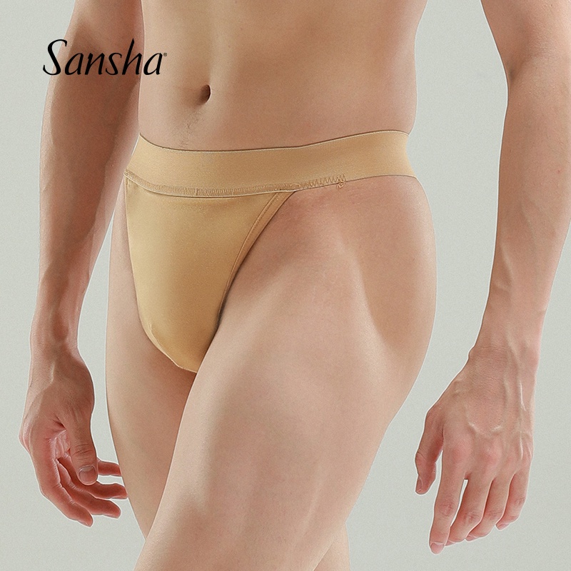 Light ชุดชั้นในชายเต้นรํา Sansha Sansha บัลเล่ต์ผู้ชาย Body Protection Thong กางเกงป้องกันแสงสะท้อน DB4311C [M001]