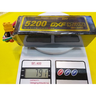 DXF 5200MAH 22.2V(6S) 80C/160C  100C/160C