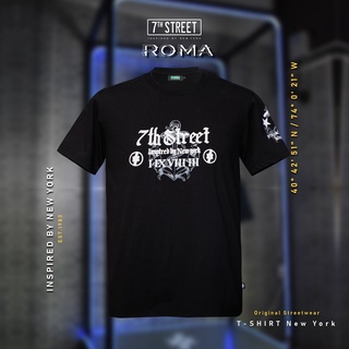 เสื้อยืดแขนสั้นผู้ชาย 7th Street  รุ่น EST.1983 ROMA