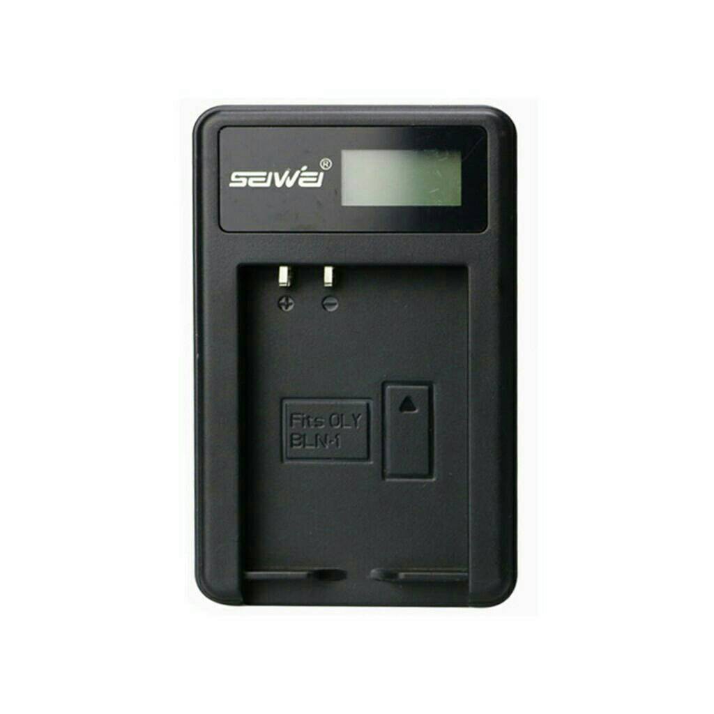 ที่ชาร์จแบตเตอรี่กล้อง LCD CHARGER OLYLIMPUS BLN-1 SMALL for Olympus OM-D E-M1 E-M5 Mark II PEN-F E-P5 EM1 EM5 PENF EP5