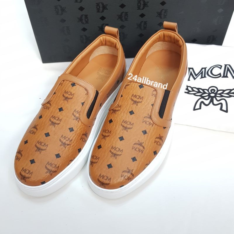 mcm slip ons