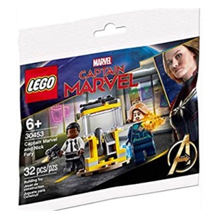 Hobbit99: Lego  Polybag 30453  Captain Marvel and Nick Fury