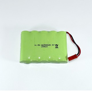 แบตเตอรี่ ขนาด 6V. 3500 mAh ห้าเซลส์ แจ็คแดง