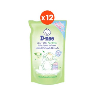 D-nee ดีนี่ ผลิตภัณฑ์ปรับผ้านุ่มเด็ก กลิ่น Natural Time สูตรสำหรับผิวบอบบางพิเศษ ถุงเติม 600 มล.(ยกลัง 12 ถุง)