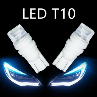 1PCS T10 W5w Ceramics 3D Led Waterproof Wedge Licence Plate Lights Wy5w Turn Side Lamp Car Reading Dome Light Auto Parkin