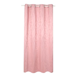 Door curtain CURTAIN RIBBON UV 145X220 PINK HLS Curtains, blinds Home &amp; Furniture ผ้าม่านประตู ผ้าม่าน EYELET HOME LIVIN