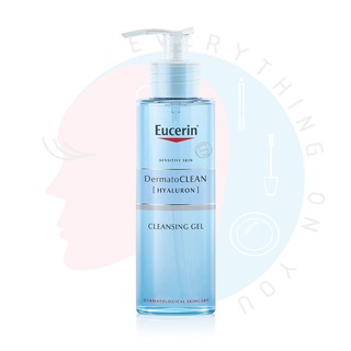 [พร้อมส่ง] Eucerin DermatoClean (UltraSensitive) Hyaluron Cleansing Gel