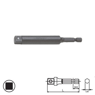 KOKEN 112-100B ข้อต่อแบบลูกปืน 3/8"-1/4"-100mm. แกนไขควงลม รุ่นB
| MODERTOOLS OFFICIAL