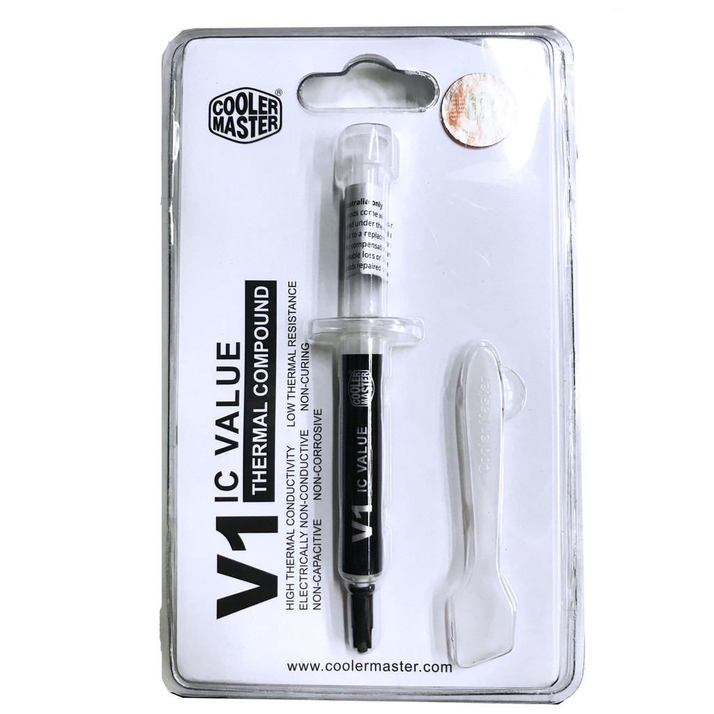 (ใหม่2020) COOLER MASTER THERMAL GREASE IC VALUE V1 (2ml) THERMAL PASTE