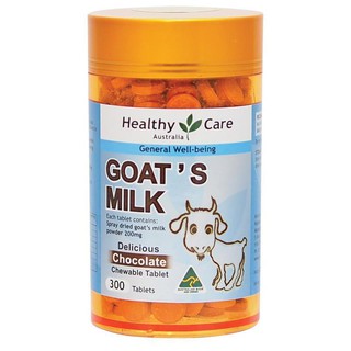 Healthy Care Goat Milk Chocolate 300 Tablets