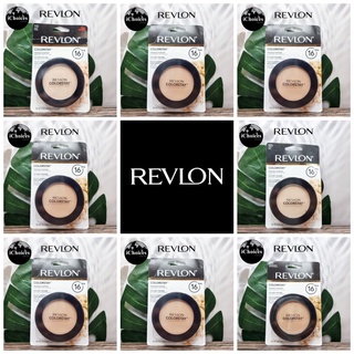 [Revlon] Colorstay Pressed Powder 8.4g เรฟลอน คัลเลอร์สเตย์ แป้งอัดแข็ง ติดทนนาน 16 ชม. ช่วยดูดซับความมันส่วนเกิน