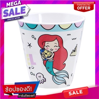 แก้วน้ำเมลามีน 350 มล. SUPERWARE PRINCESS ARIEL แก้วน้ำ MELAMINE TUMBLER 350ML SUPERWARE PRINCESS ARIEL