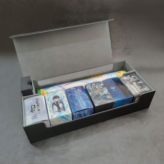 🔴กล่องหนัง Deck Box กล่องใส่การ์ด Magnetic Storage ขนาดใหญ่🔥Pokemon OnePiece MTG SMN Vanguard Buddyfight BS