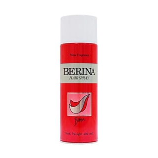 Berina Hair Spray New Fragrance เบอริน่า สเปรย์ฝุ่น กระป๋องแดง 500มล