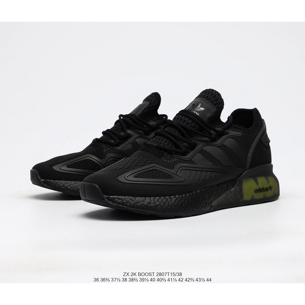 100 Adidas Originals ZX 2k Boost รองเท้าวิ่ง unisex รองเท้าผ้าใบกีฬา ...