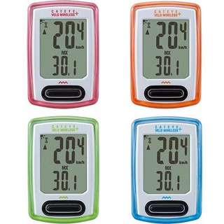 CAT EYE ไมล์ไร้สาย VELO WIRELESS, CC-VT235W, สีดำ, สีขาว (มีโหมด Back Light)