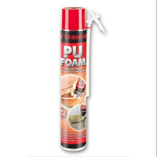 พียูโฟม PU foam Xtraseal  (แบบมีหลอดฉีดในตัว) 750 ml.