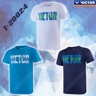 【 ของแท้ 💯% 】เสื้อยืดคอกลมวิคเตอร์ รุ่น T-20024 Training Series (T-20024)