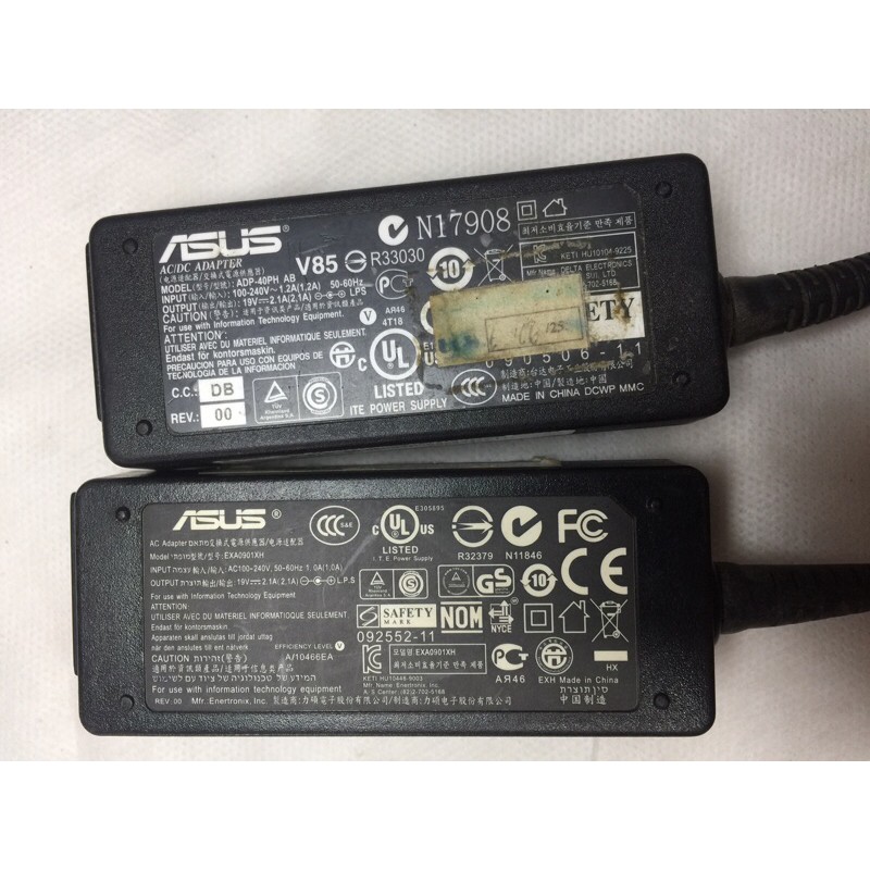 adapter Notebook  Asus 19V 2.1A 40W หัว 2.31* 0.7MM ตระกูล EEE