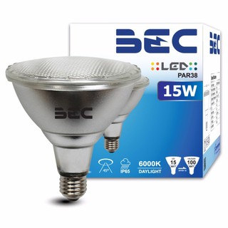 หลอด BEC LED PAR38 15W Daylight E27 IP65