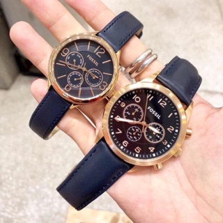 นาฬิกาคู่FOSSIL #BQ2186SET ของแท้