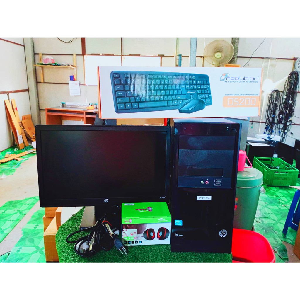 คอมชุดHP i5-2400  สล๊อต1155 พร้อมจอ19นิ้ว