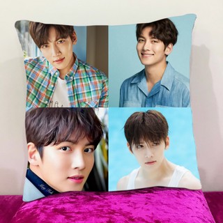 หมอนอิง สั่งทำ ใส่ได้4รูป หมอนอิงขนนุ่ม หมอนอิงโซฟา หมอนอิงในรถ หมอนอิงหลัง Cushions Ji Chang Wook จีชางอุค