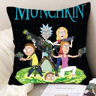 หมอนอิงสองด้าน ลายการ์ตูนอนิเมะ Rick and Morty