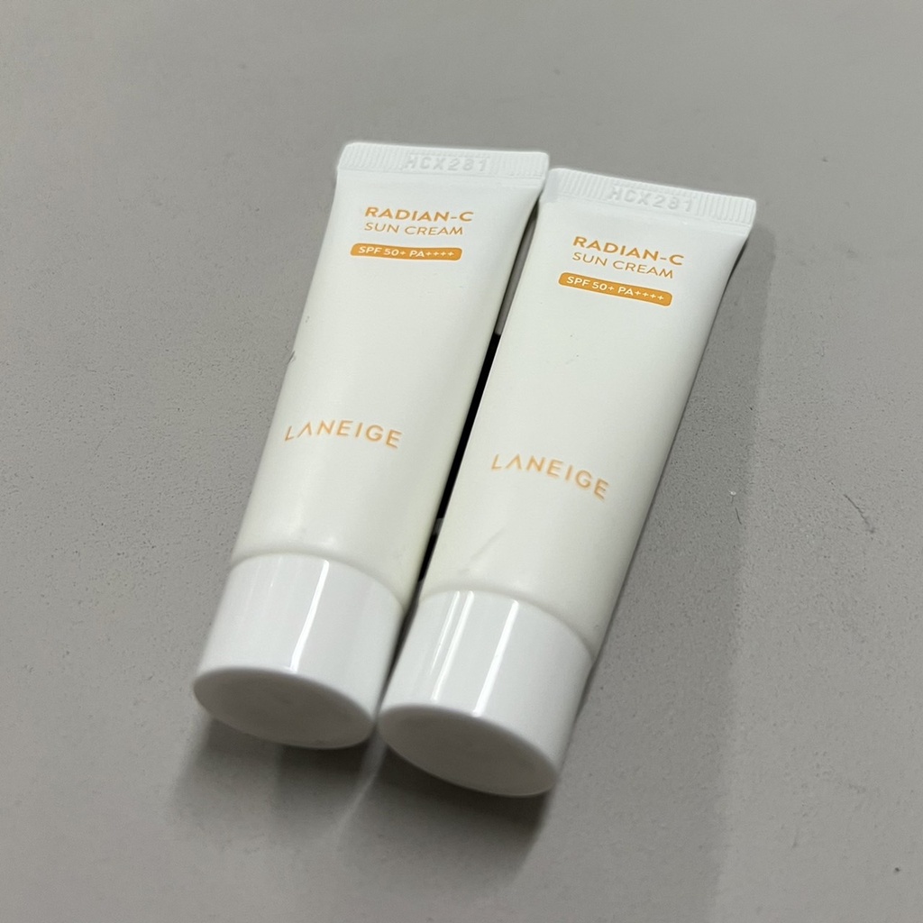 ครีมกันแดด Laneige Radian-C Sun Cream Spf50+ Pa++++ (10 Ml) | Shopee  Thailand