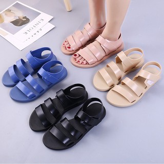 รองเท้าแตะรัดส้น 3 สาย สีน้ำเงิน SIZE 36-40