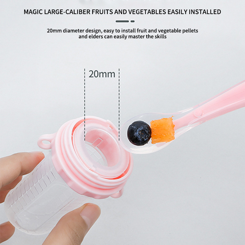 เด็กกัดถุงทารกฟันกรามซิลิโคนกินผลไม้ยางกัดผลไม้ประเภทอาหารผลไม้และผักเสริมอาหารสิ่งประดิษฐ์ - รูปที่ 4