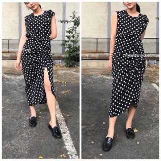 New✨Poka Dot Dress งานเกาหลีแท้ค่ะ