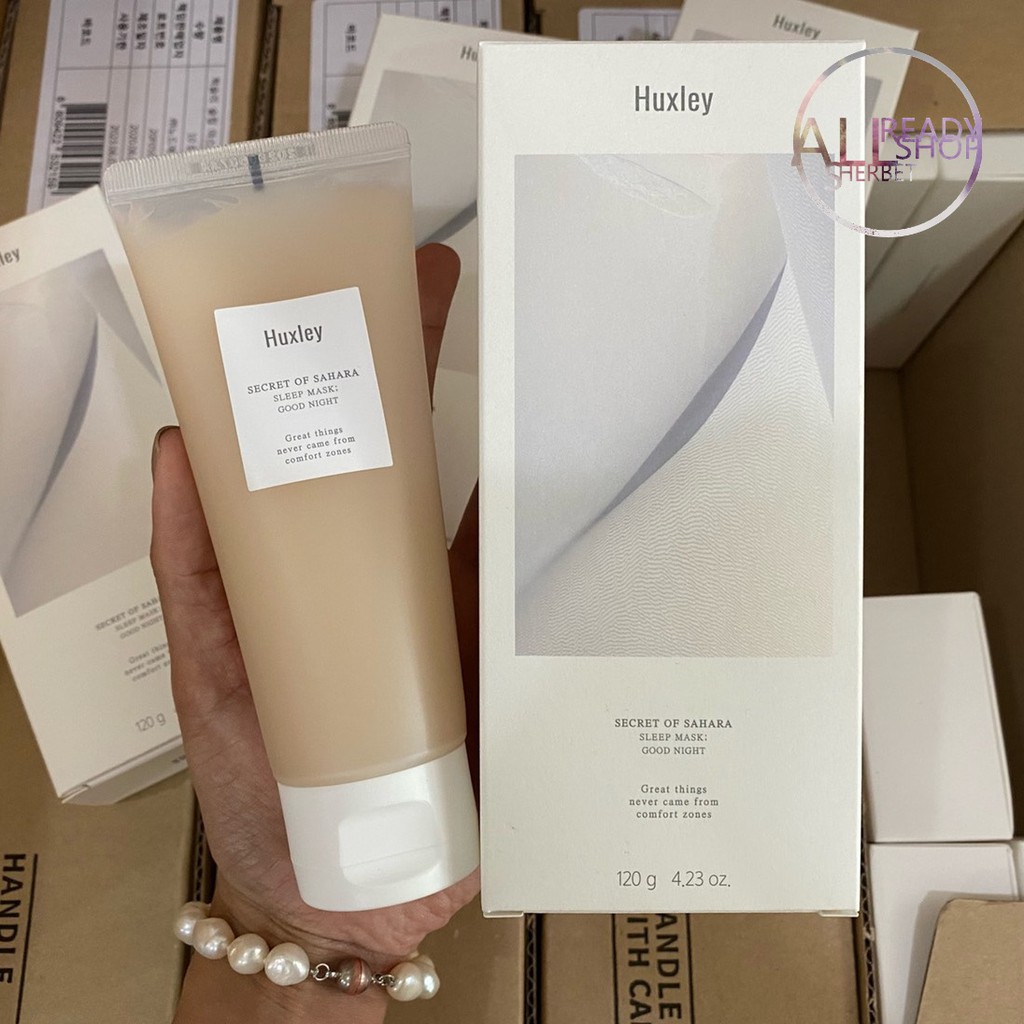‼️ แพคเก็จใหม่ ‼️ Huxley Good night sleep mask Huxley Good Night