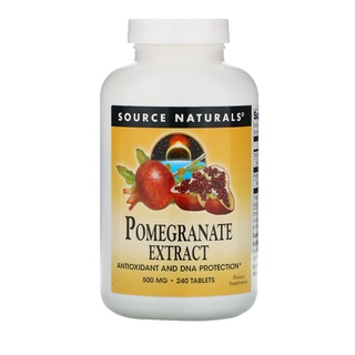 Source Naturals, Pomegranate Extract, 500 mg, 240 Tablets