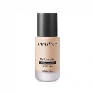 รองพื้น Innisfree My Foundation All Day Longwear SPF25PA++ 30ml.