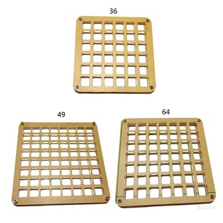 Psy 36 /49 /64 หลุมสวิทช์ฐานอะคริลิคใสสําหรับ Mx Switch
