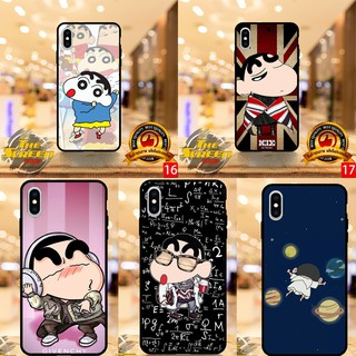 เคสสกรีนลายชินจัง Huawei  Y7 2017 / Y7 2019 / Y7 pro 2018 / Y7pro2019 / Y7