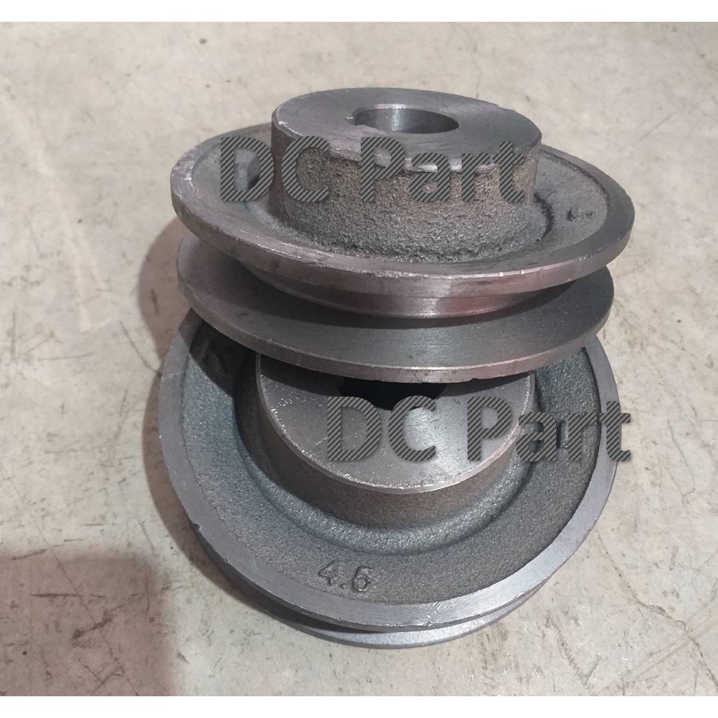 มูเล่ย์ร่อง พู่เลย์ pulley ขนาด 4.5 นิ้ว 1ร่องA และ B สำหรับมอเตอร์ ได เครื่องยนต์ คุณภาพดี