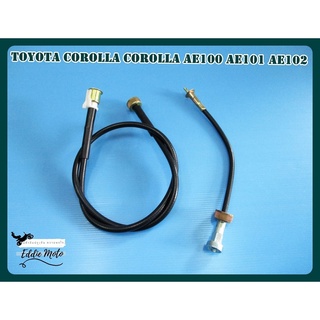 TOYOTA COROLLA AE100 AE101 AE102 AE110 year 1991-1998 SHORT &amp; LONG SPEEDOMETER CABLE SET  // สายไมล์  เซ็ทสั้น+ยาว