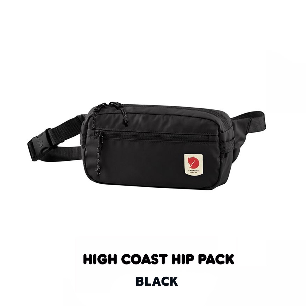 FJALLRAVEN HIGH COAST HIP PACK /BLACK - กระเป๋าคาดเอว