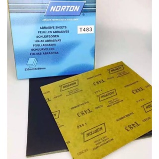 กระดาษทรายน้ำ NORTON T483 (100ใบ/แพ็ค)