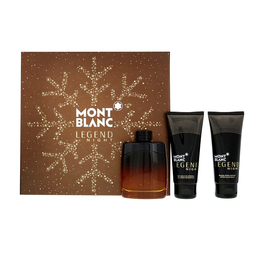 Set Mont Blanc Legend Night Eau De Parfum 3 pcs.  100 ml + After Shave + Shower