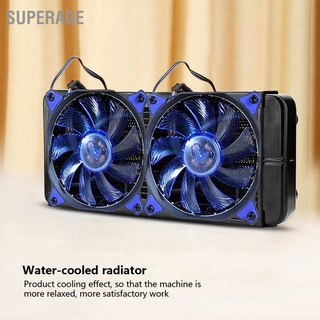 Superage อุปกรณ์ระบายความร้อนอลูมิเนียม 240 มม. G4 / 1 สําหรับ Cpu Led Heatsink