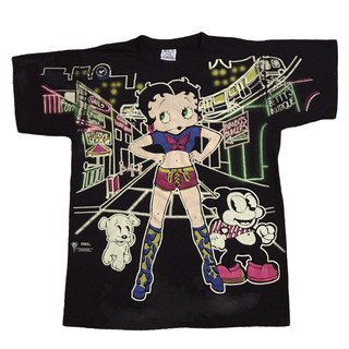 เสื้อยืดการ์ตูน BETTY BOOP 90’ Size’ L / XL 670฿